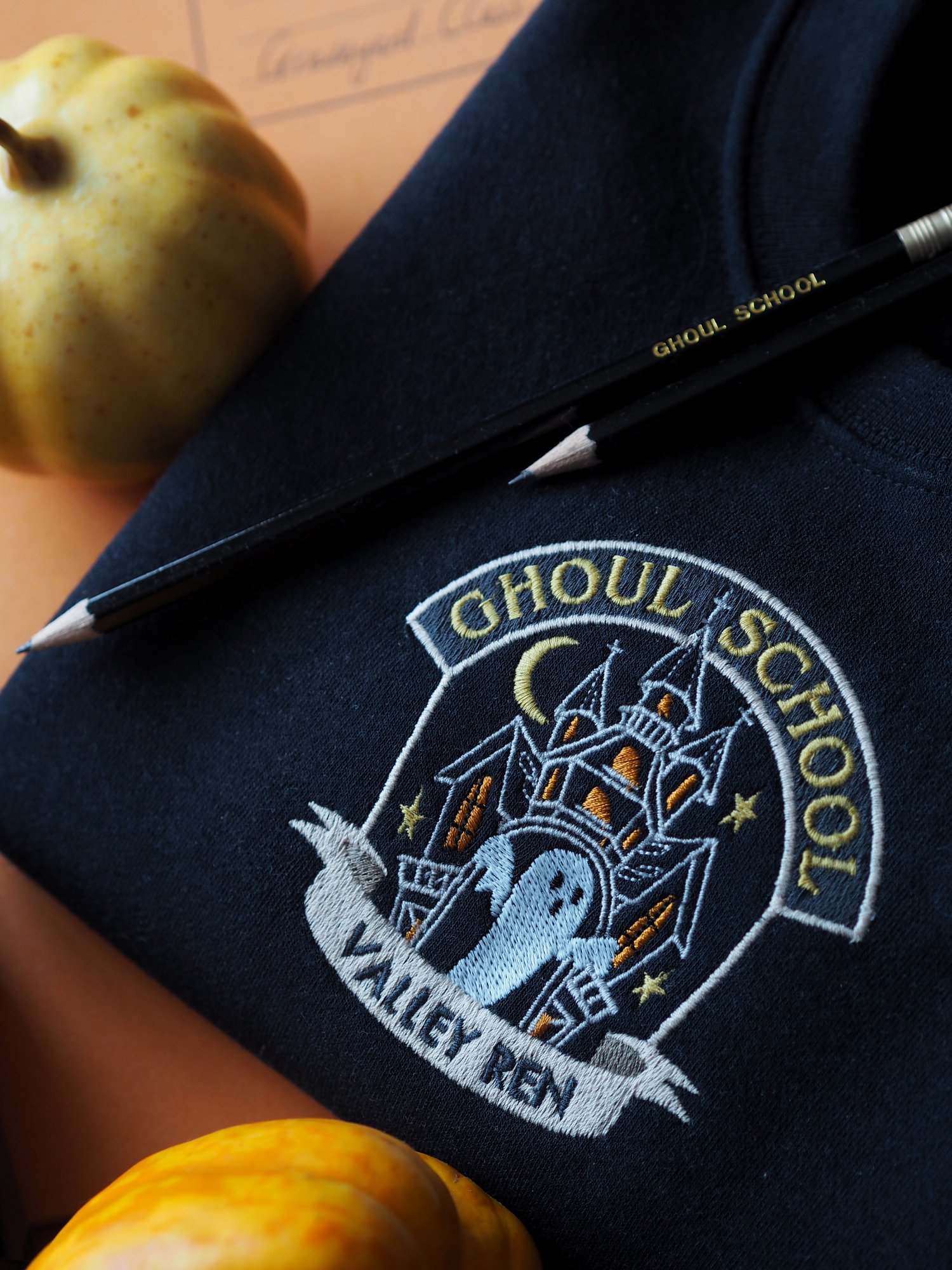 Image of Ghoul School - Black pjs Set