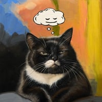 Image 1 of “Don’t Believe Everything You Think" Original painting 