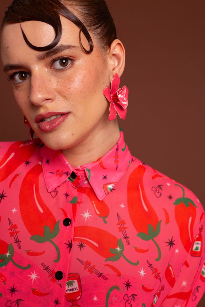 Image of Vestido camisa Chiles