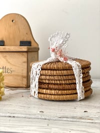 Image 1 of Dessous de verre en osier