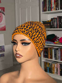 Image 1 of Chicago Bears Inspired Fitted Beanie