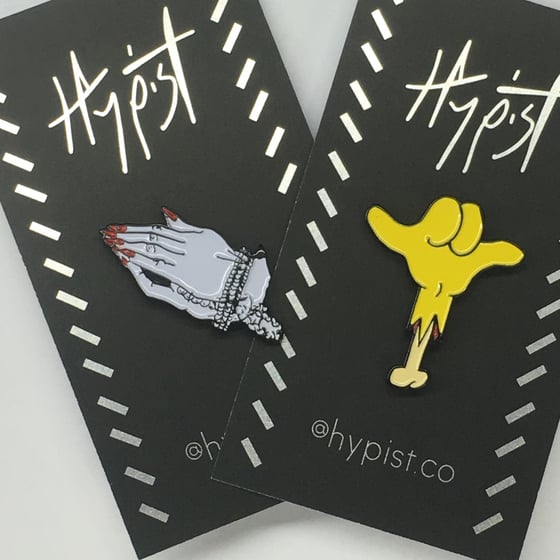 Image of Safe Word & Touch Of Death Pins