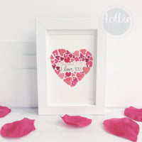 Image 1 of Framed Sticker Mini Loveheart