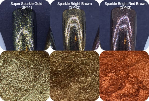 Image of Sparks - Super and Sparkle Bright Pigments </p> 3 Colors Available