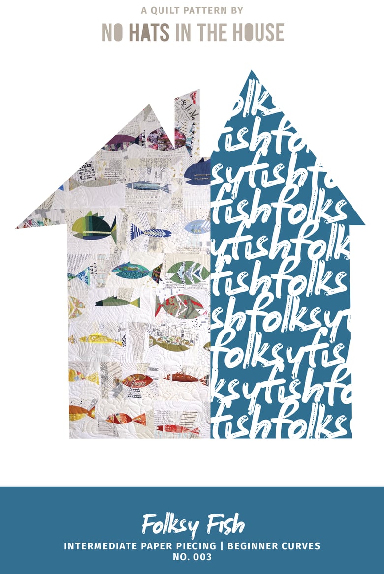 Image of Folksy Fish - no. 3 - PRINT