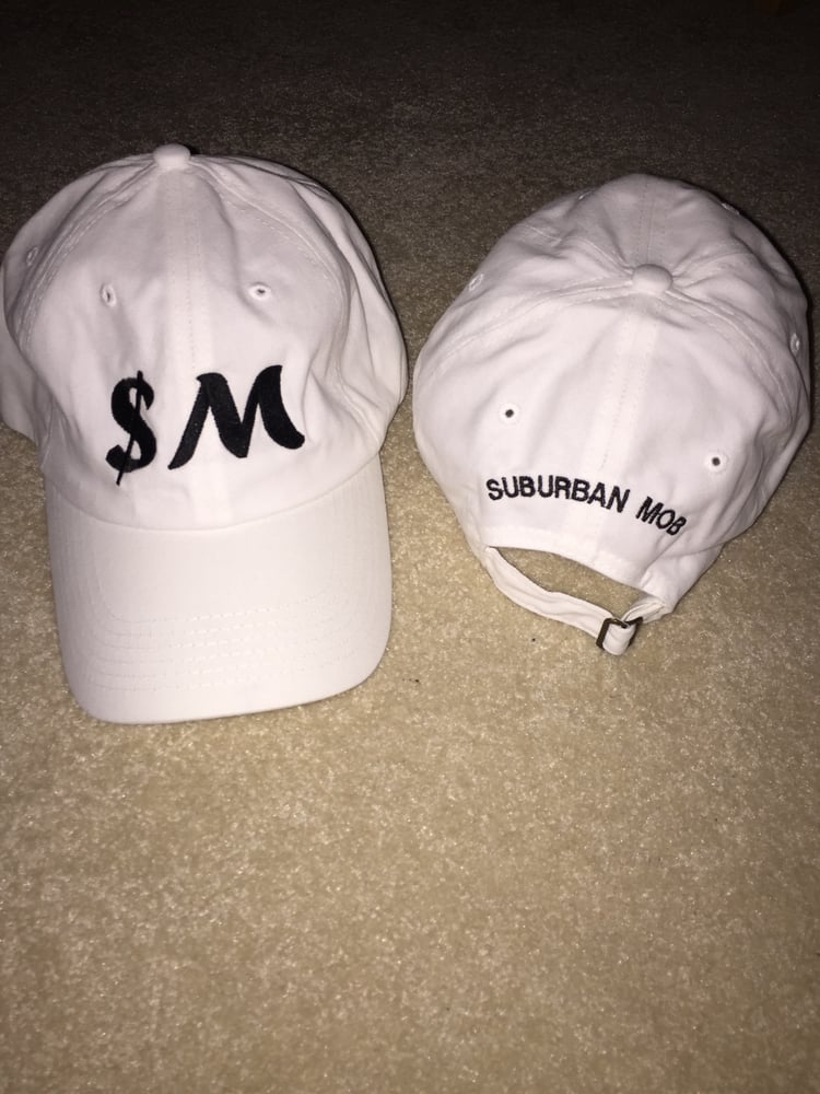 Image of $M WHITE LOGO HAT