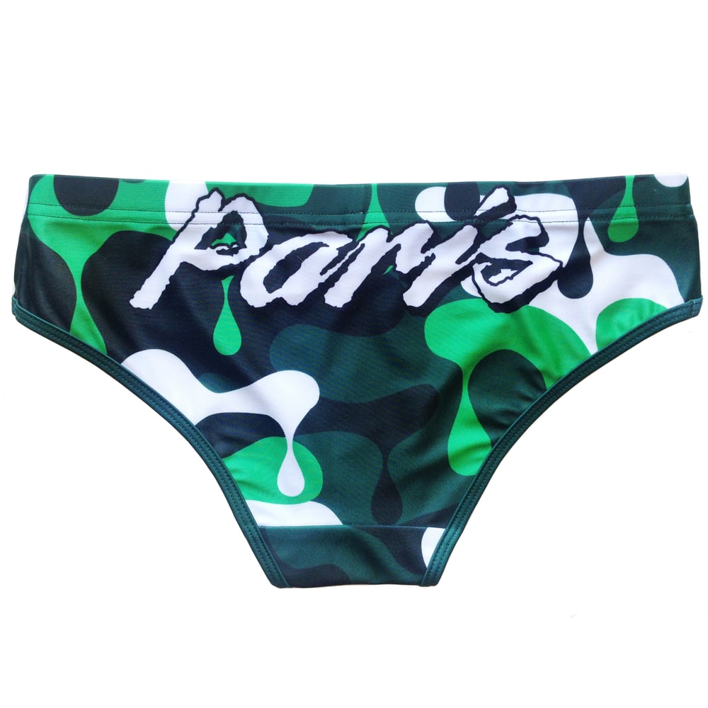 Image of NUCLEAR CAMO Bikini - Green