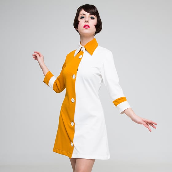 Image of Double Yellow Dress
