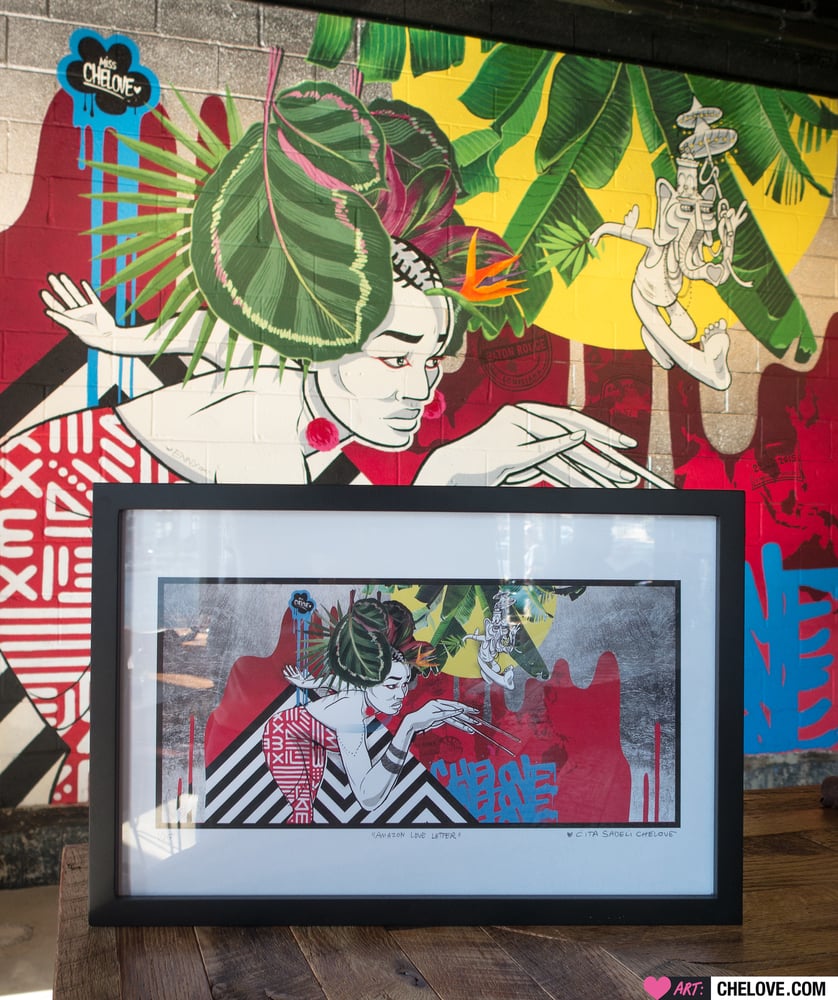 Image of AMAZON LOVE LETTER PRINT