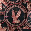 SATANS CROSS WOVEN PATCH