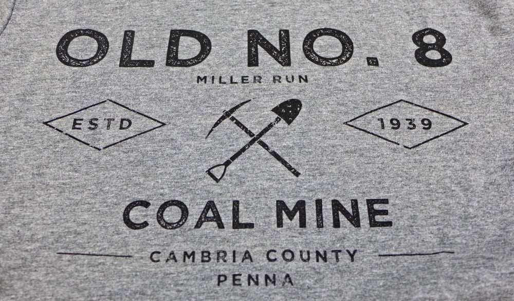 Image of "Old No. 8 Coal Mine" tee 