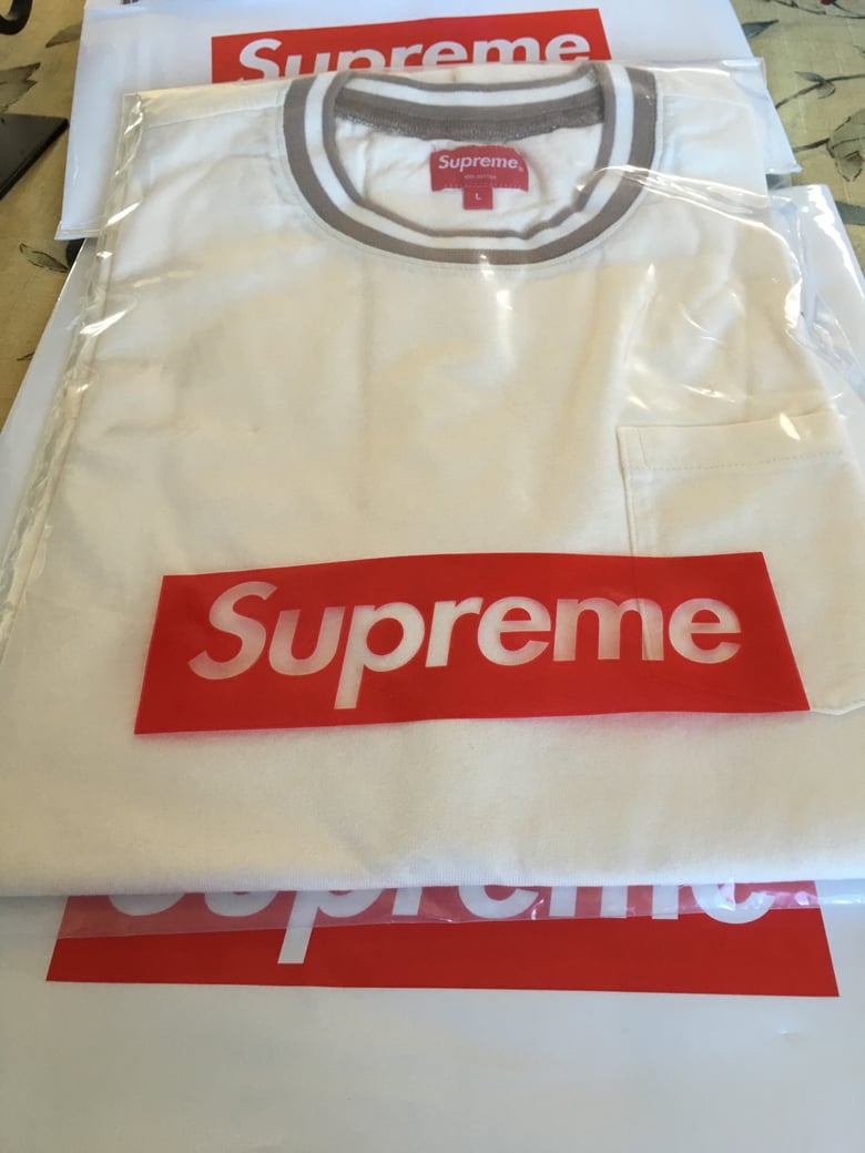 Image of Supreme Rib Pocket Tee