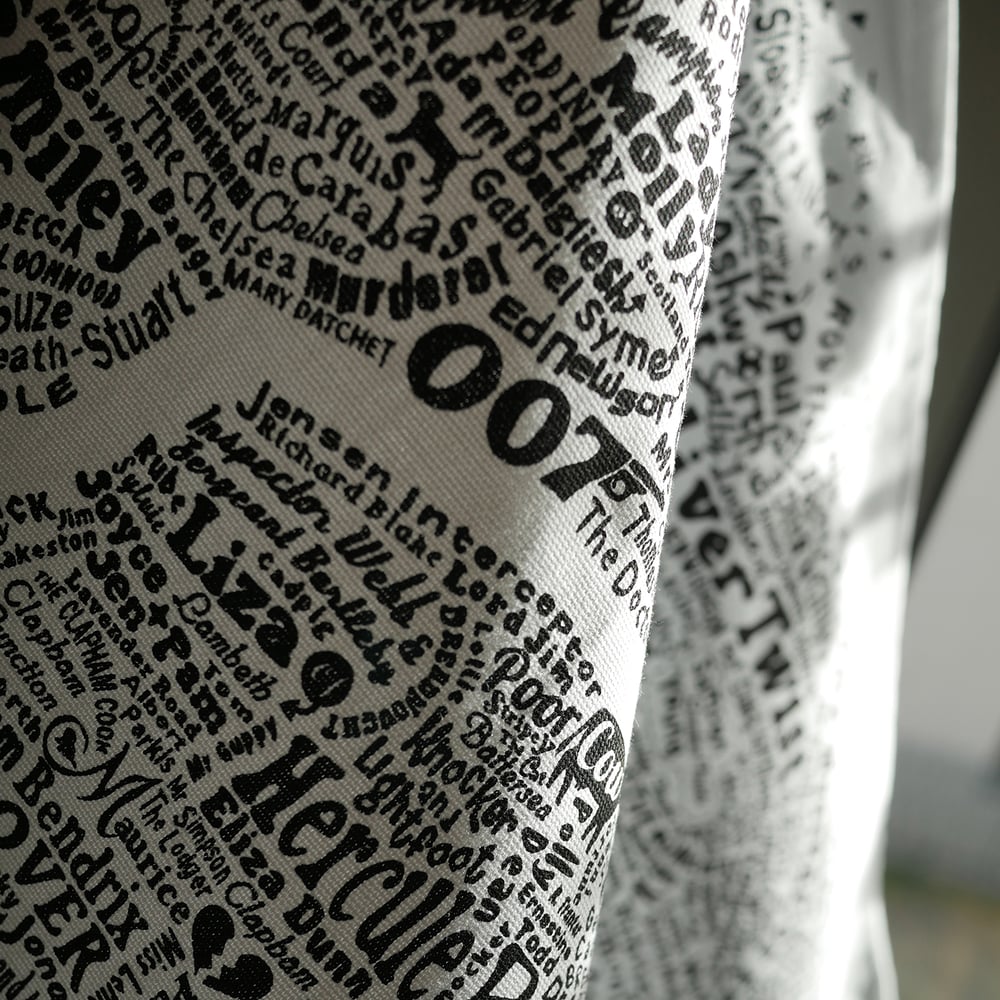 Literary London Tea Towel