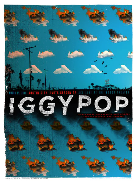 Image of IGGY POP. Austin City Limits