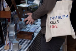 Image of Claire Fontaine - Capitalism Kills Love
