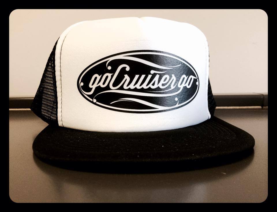 Image of gCg flat bill trucker hat