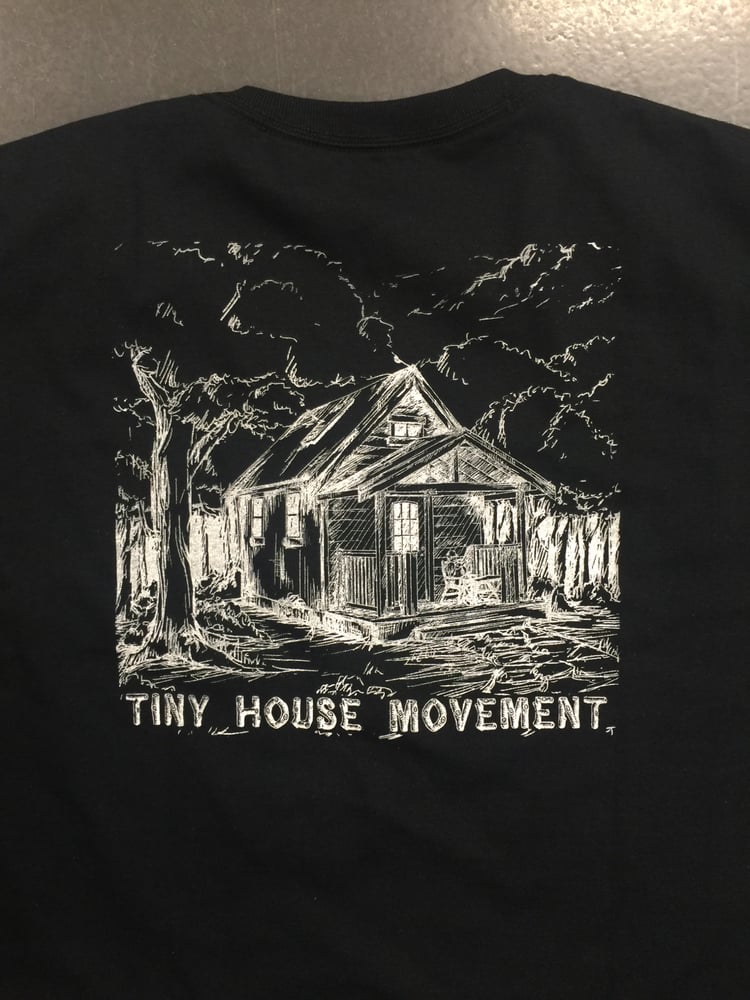 Just House Back Print - Tshirt - Black