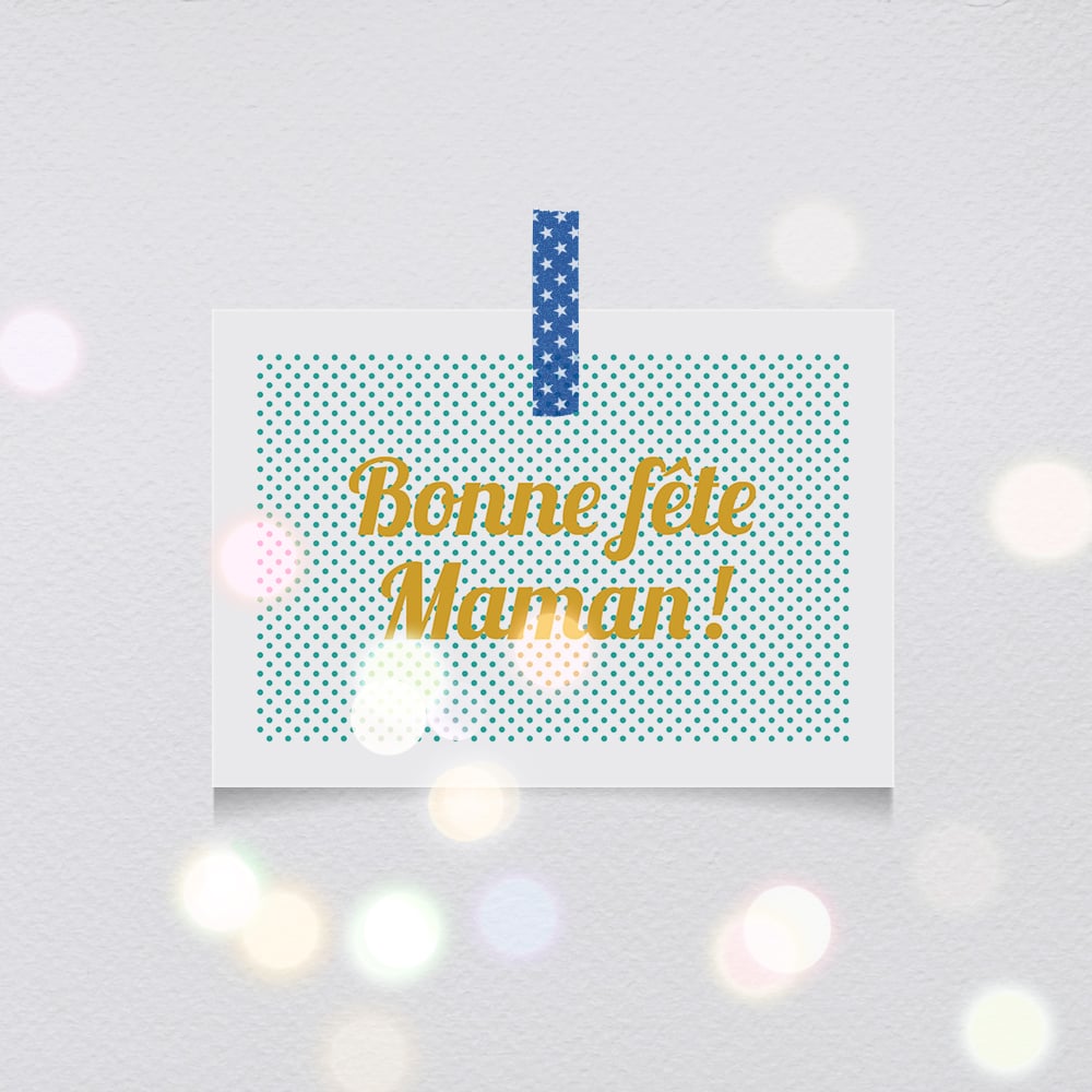 Image of Cartes-postales Bonne fête Maman/Papa ! 