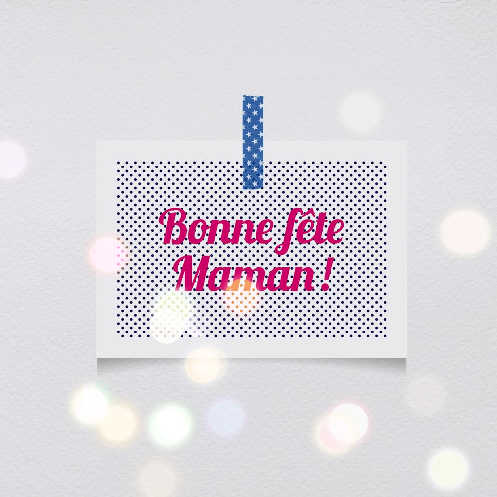 Image of Cartes-postales Bonne fête Maman/Papa !