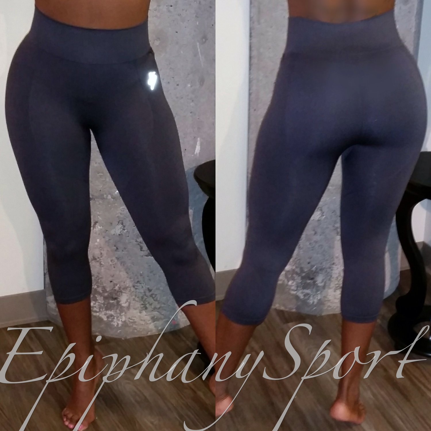 Image of The Monica Fitness Pants-(Charcoal)