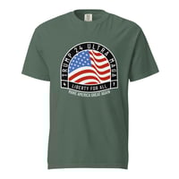 Image 5 of Trump 24 Ultra MAGA Liberty for ALL Dark Colors Unisex Garment-Dyed Heavyweight T-shirt