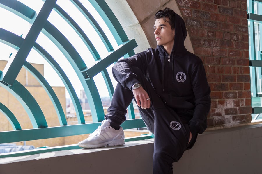 Image of Reload Tracksuit In Black 