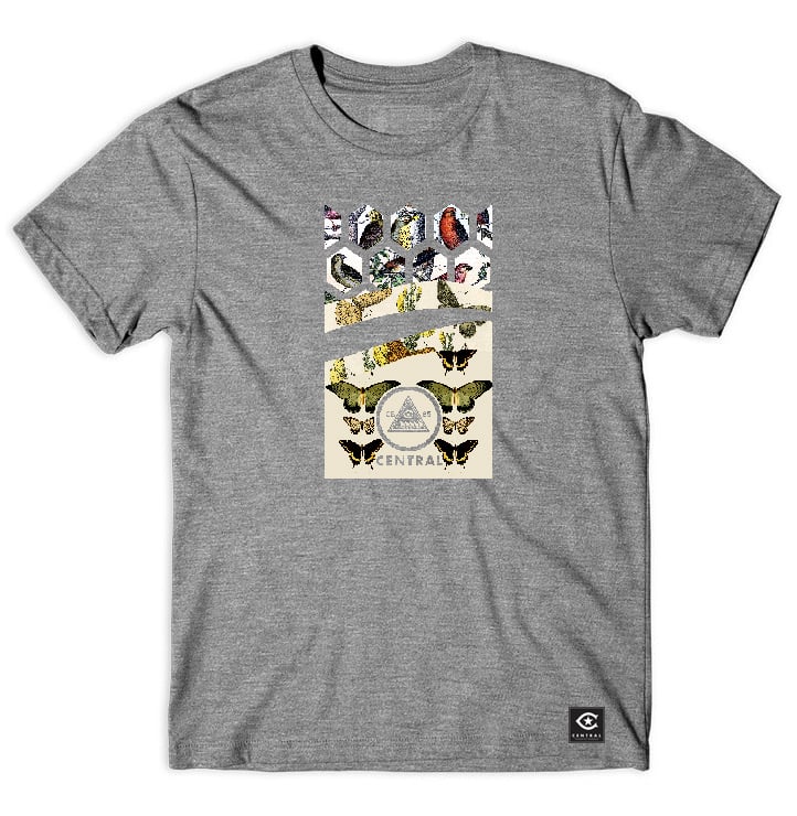 Image of Nature Tee Premium Heather Grey 