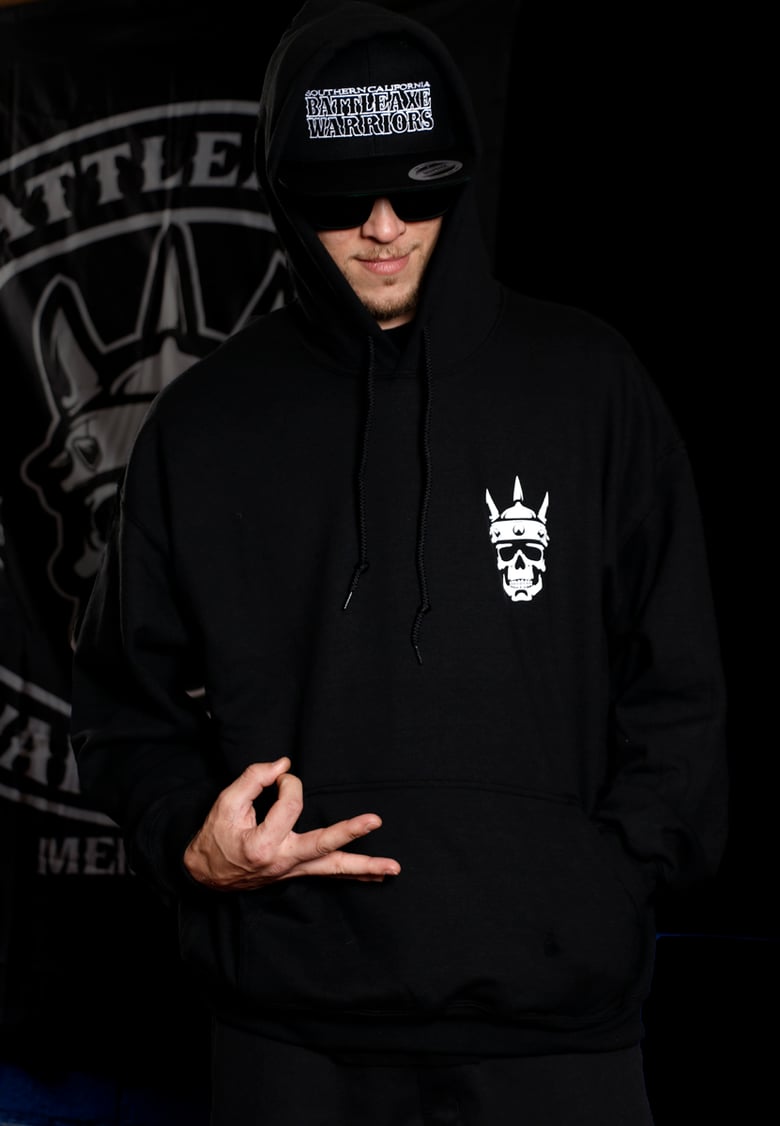 Image of So Cal Bax War hooded sweatshirt