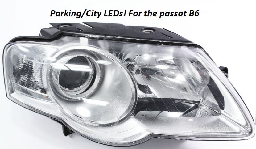 Image of Error Free City/Parking LEDs for the Volkswagen Passat B6