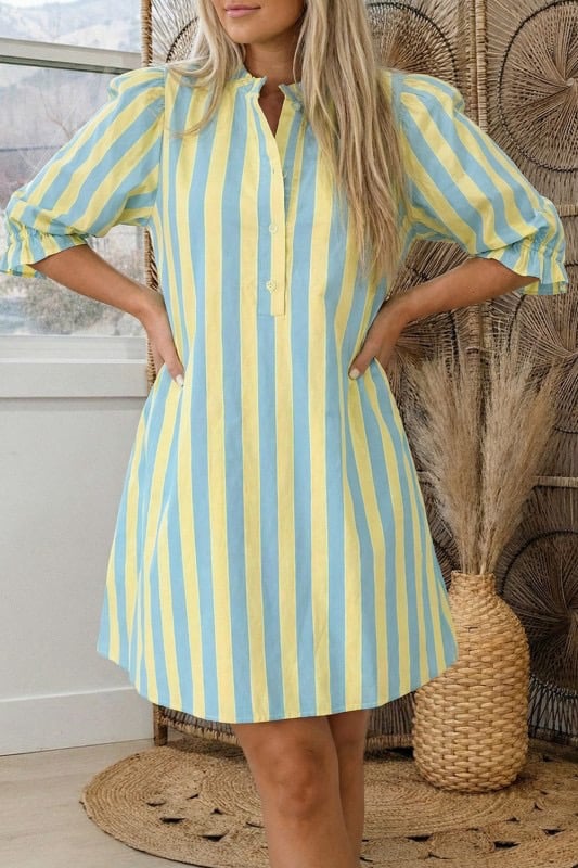 Image of Sunset Stripe Dress