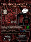 Image of THE RIGOR MORTIS - Grind to meat you CD / T-SHIRT / PATCH