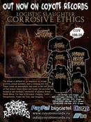 Image of LOGISTIC SLAUGHTER Corrosive Ethics CD / T-shirt / Sweatshirt / Hoodie