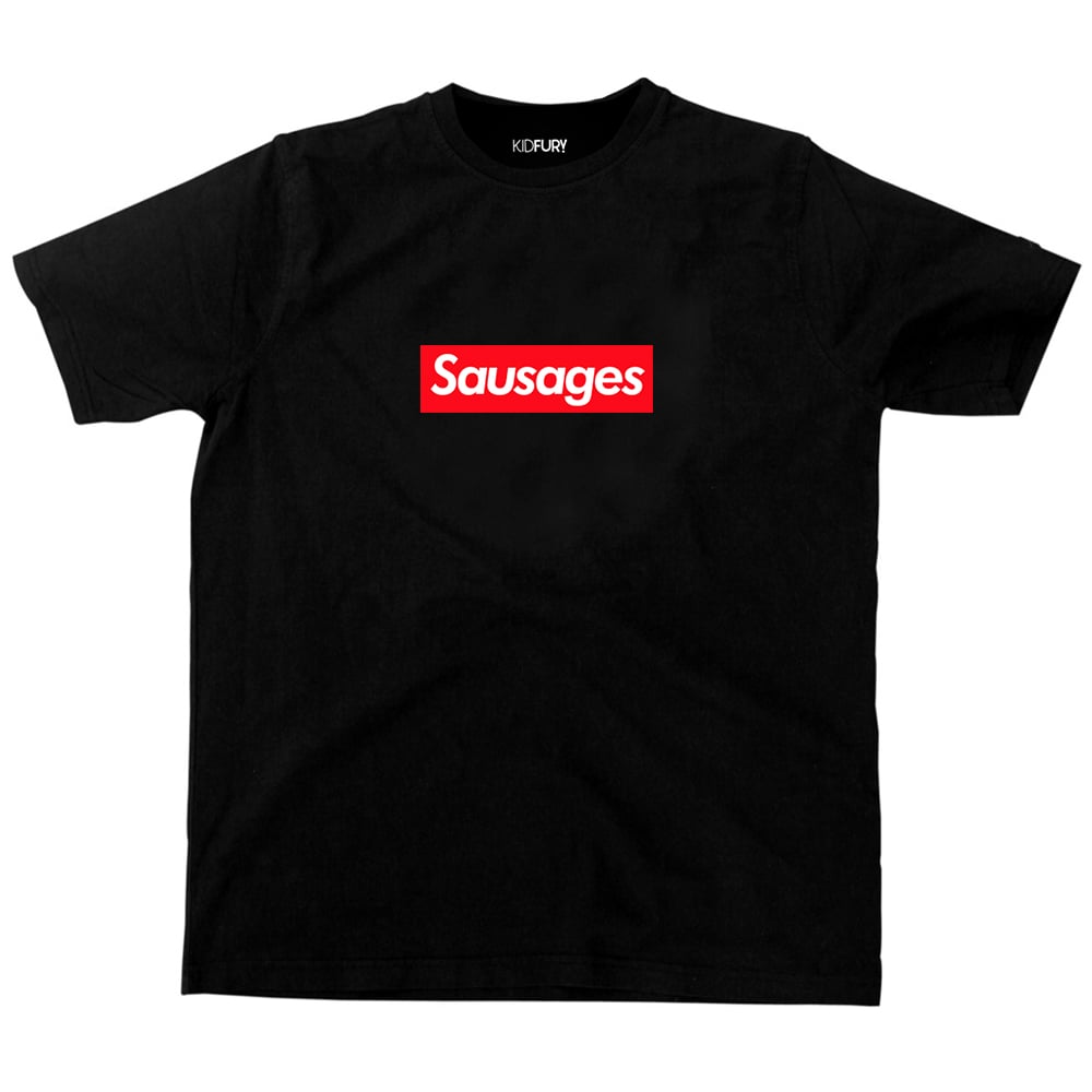 Image of Tee / Sausages / Black