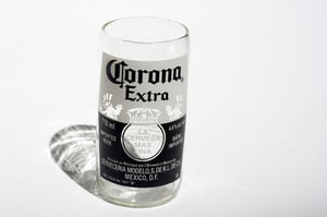 Image of Corona Beer Bottle Drinking Glass