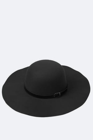 Image of Buckled Band Felt Hat