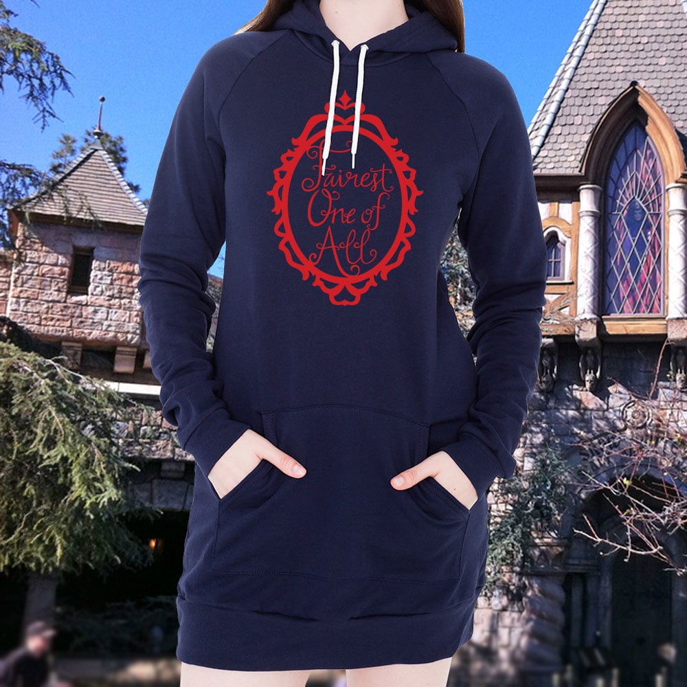 Image of Fairest One of All - Hoodie Dress - Navy