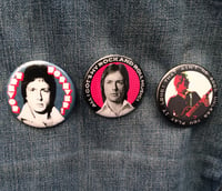 Image 1 of TREVOR WHITE 2.25" (57mm) button/badge 3-pack or individually