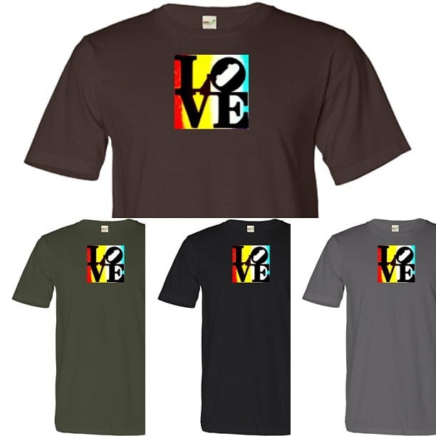 Image of "LOVE SKATE" LOVECREEM ORIGINAL SKATEBOARD GRINDWAX T-SHIRT