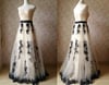 Lovely Light Champagne Tulle Long Prom Gown with Lace Applique, Prom Dresses