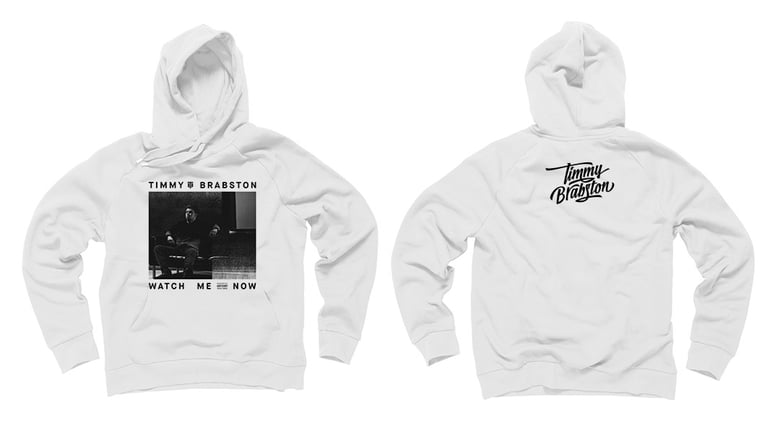 Image of Watch Me Now Hoodie (White)