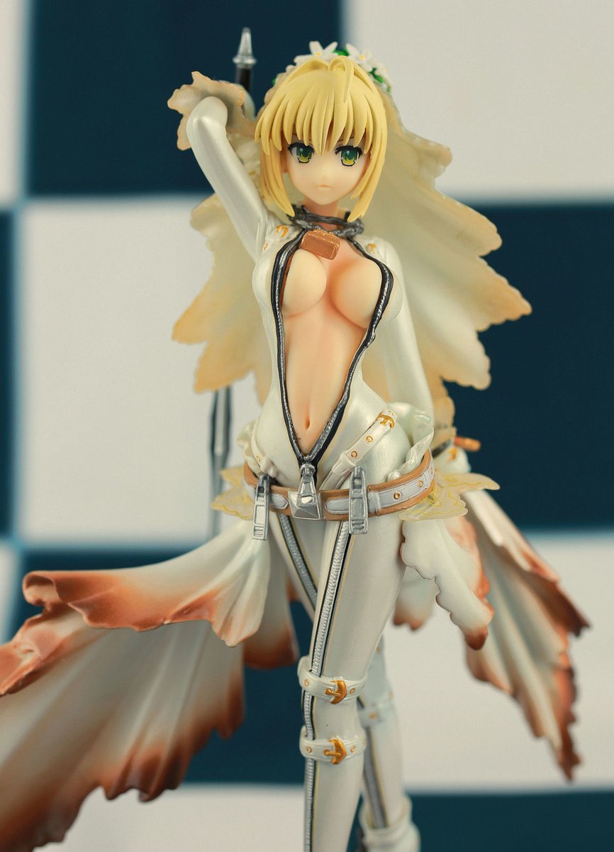 tongren - Anime Alphamax <b>Fate</b> Stay Night <b>Fate</b>/<b>EXTRA</b> <b>CCC</b> Saber Bride Figure.