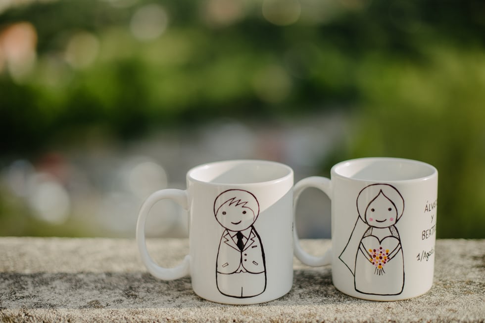 Image of Tazas personalizadas para Novios