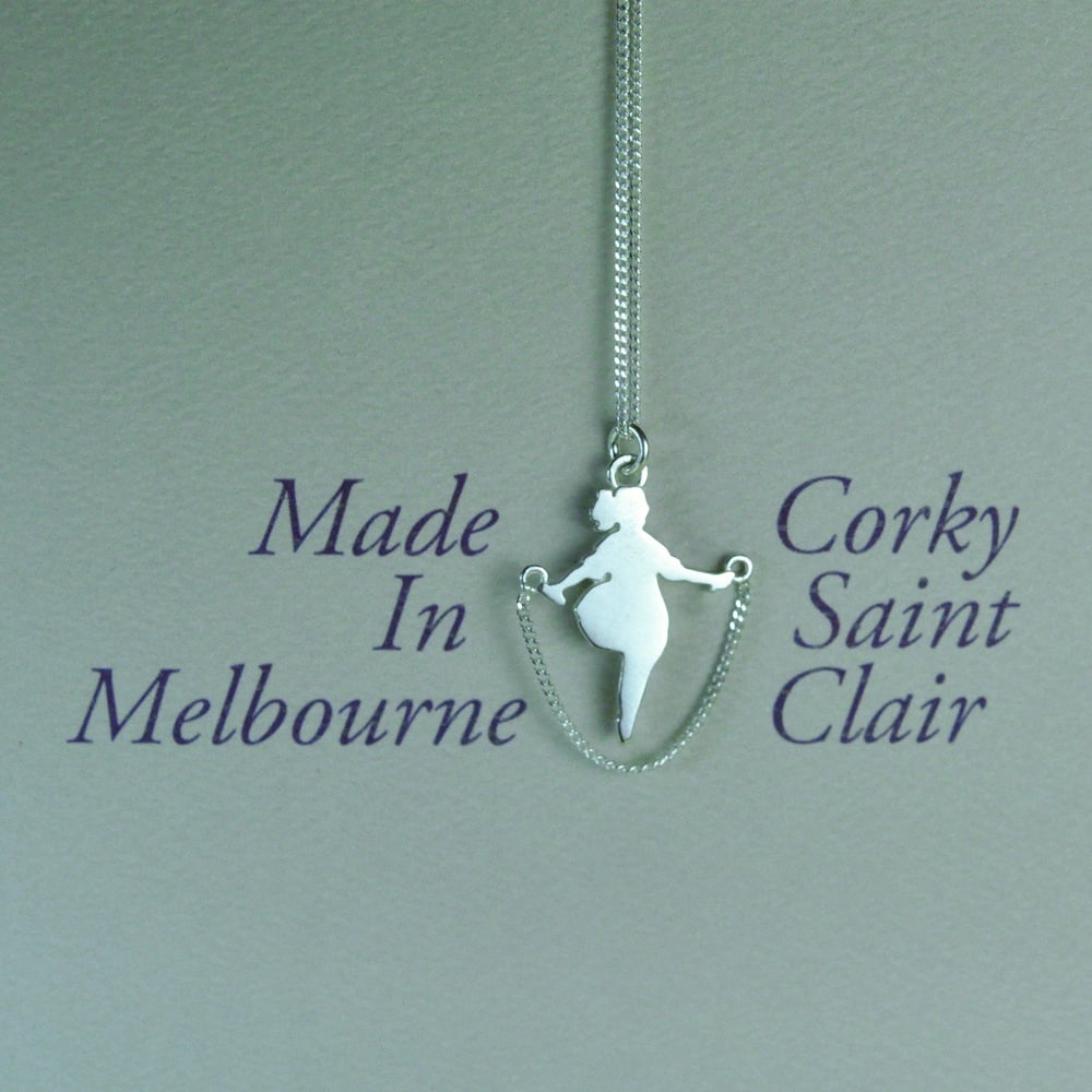 Image of Audrey - Skipping Girl Pendant