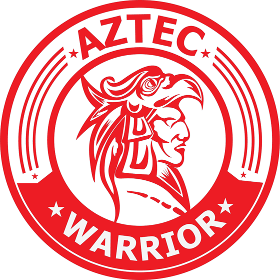 Image of Official Aztec Warrior Sticker