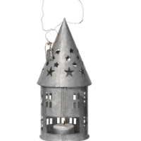 Image of Walther & Co Tin Lantern Starry Roof