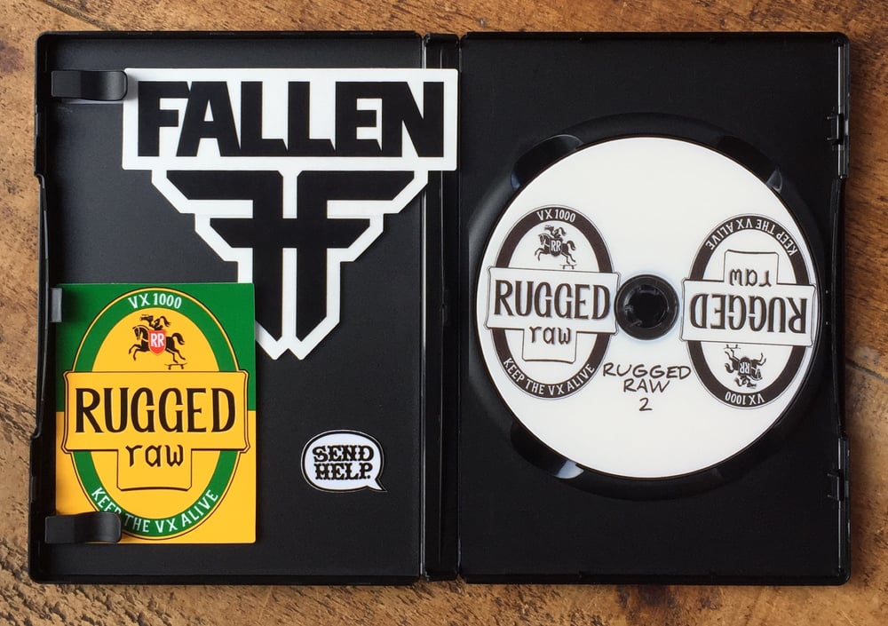 Image of Rugged Raw 2 DVD by Jake Martinelli