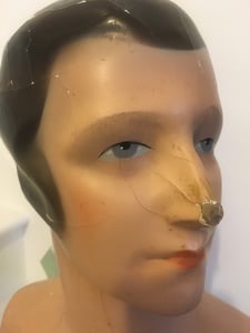 Image of Siegel paper Mach mannequin bust