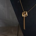 Collier coquelicot 1920's / Poppy necklace