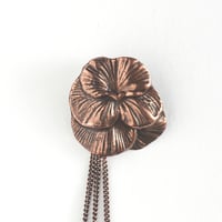 Image 5 of Collier coquelicot 1920's / Poppy necklace