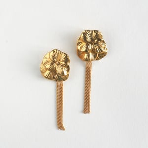 Image of Collection 1920's - BO coquelicot / Poppy earings